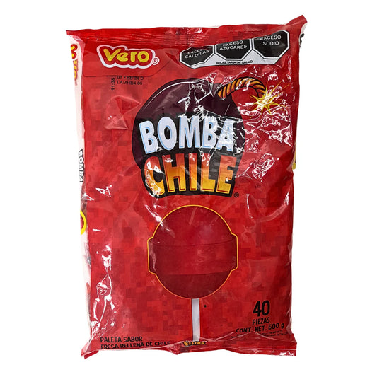 Bomba Chile 40 paletas